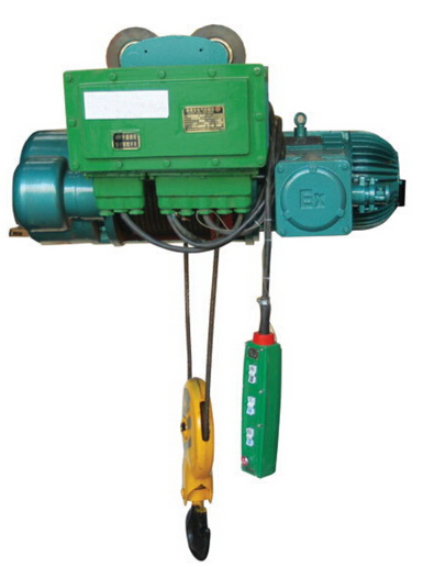 鋼絲繩防爆電動葫蘆的產(chǎn)品展示圖